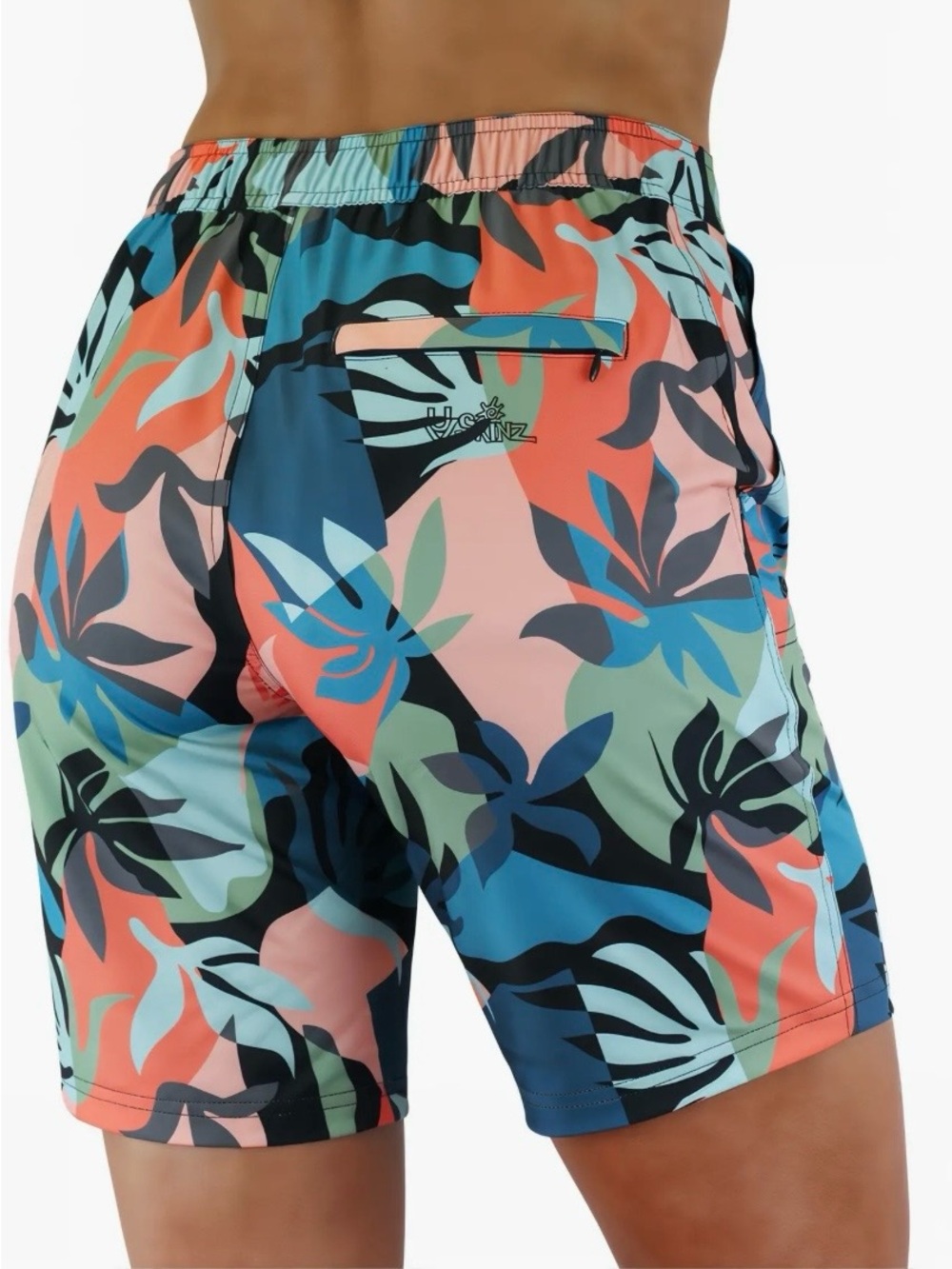 UV Skinz UPF 50+ Women’s XL Board Shorts Picasso Bloom XL Swim Coverup - Picture 11 of 12